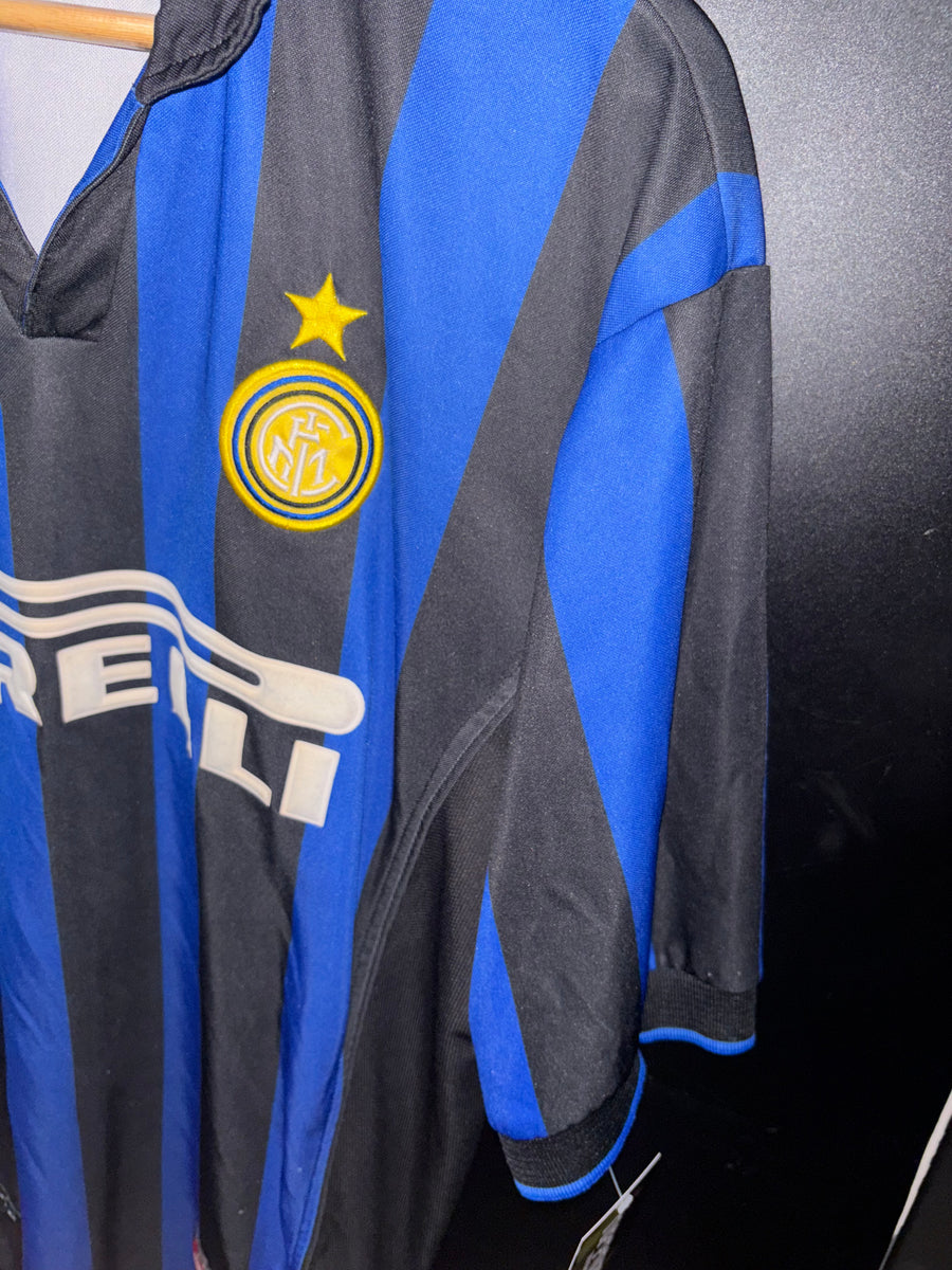 INTER MILAN RONALDO 1998-1999 JERSEY Size XL