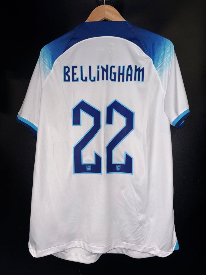 ENGLAND BELLINGHAM 2022-2023 ORIGINAL JERSEY Size L