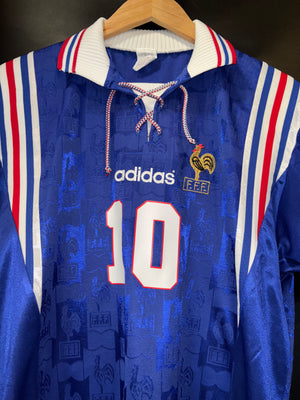 FRANCE ZIDANE 1996-1997 ORIGINAL JERSEY Size L