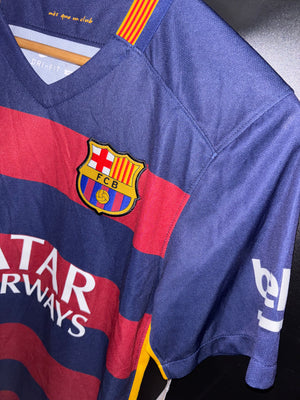 BARCELONA MESSI 2015-2016 ORIGINAL JERSEY Size S