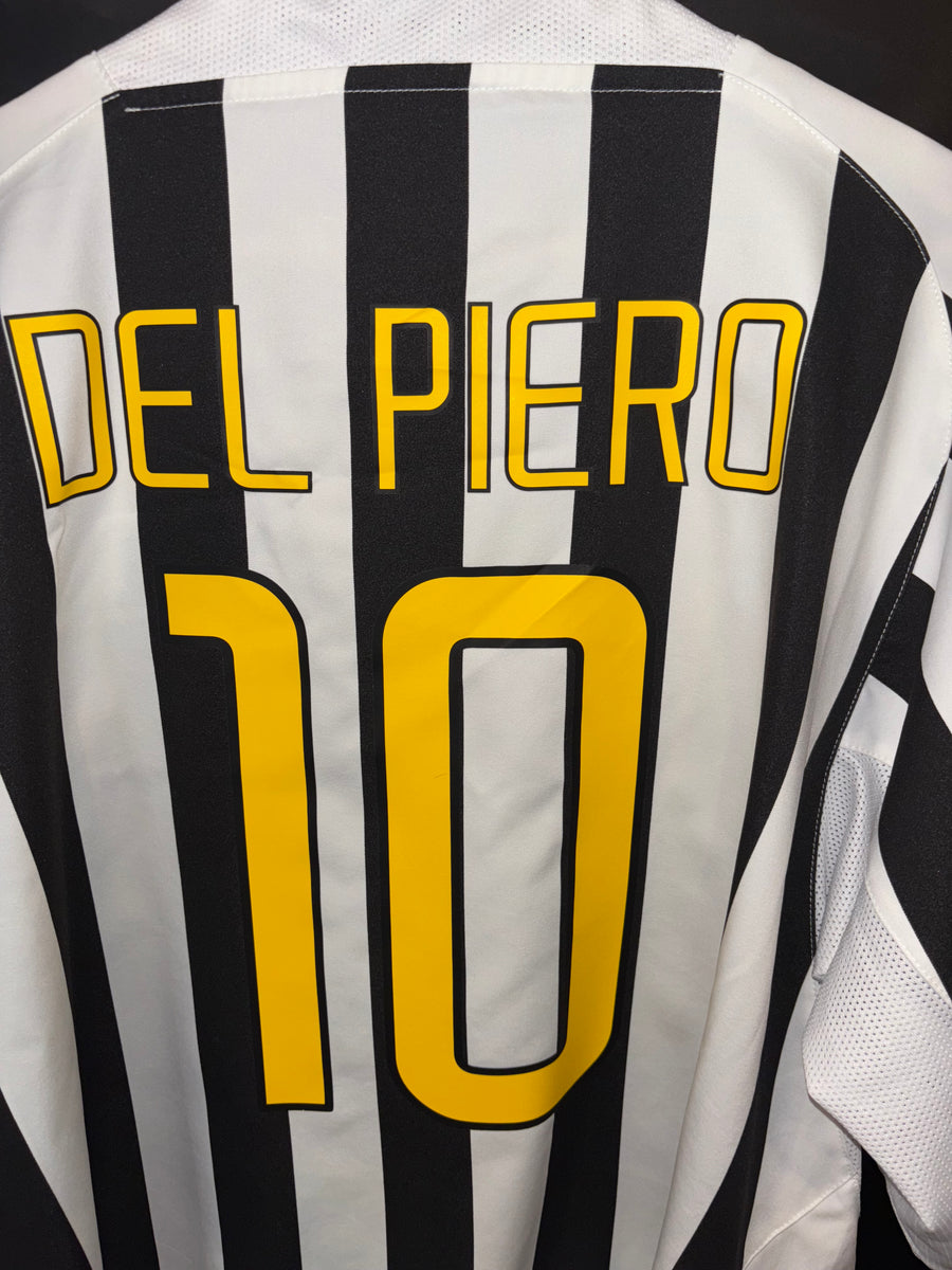 JUVENTUS DEL PIERO 2003-2004 ORIGINAL JERSEY Size XL