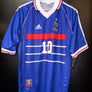FRANCE ZIDANE 1998-1999 ORIGINAL JERSEY Size M