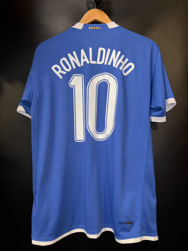 BRAZIL RONALDINHO 2006-2007 ORIGINAL JERSEY SIZE L