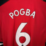 MANCHESTER UNITED POGBA 2017-2018 ORIGINAL JERSEY Size L