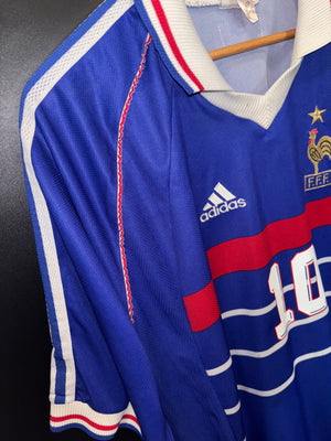 FRANCE ZIDANE 1998-1999 ORIGINAL JERSEY SIZE XL