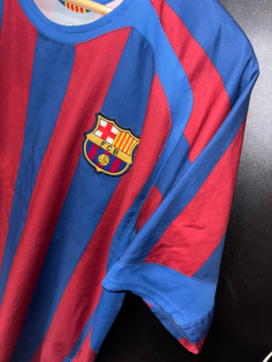 BARCELONA RONALDINHO 2005-2006 ORIGINAL JERSEY Size M