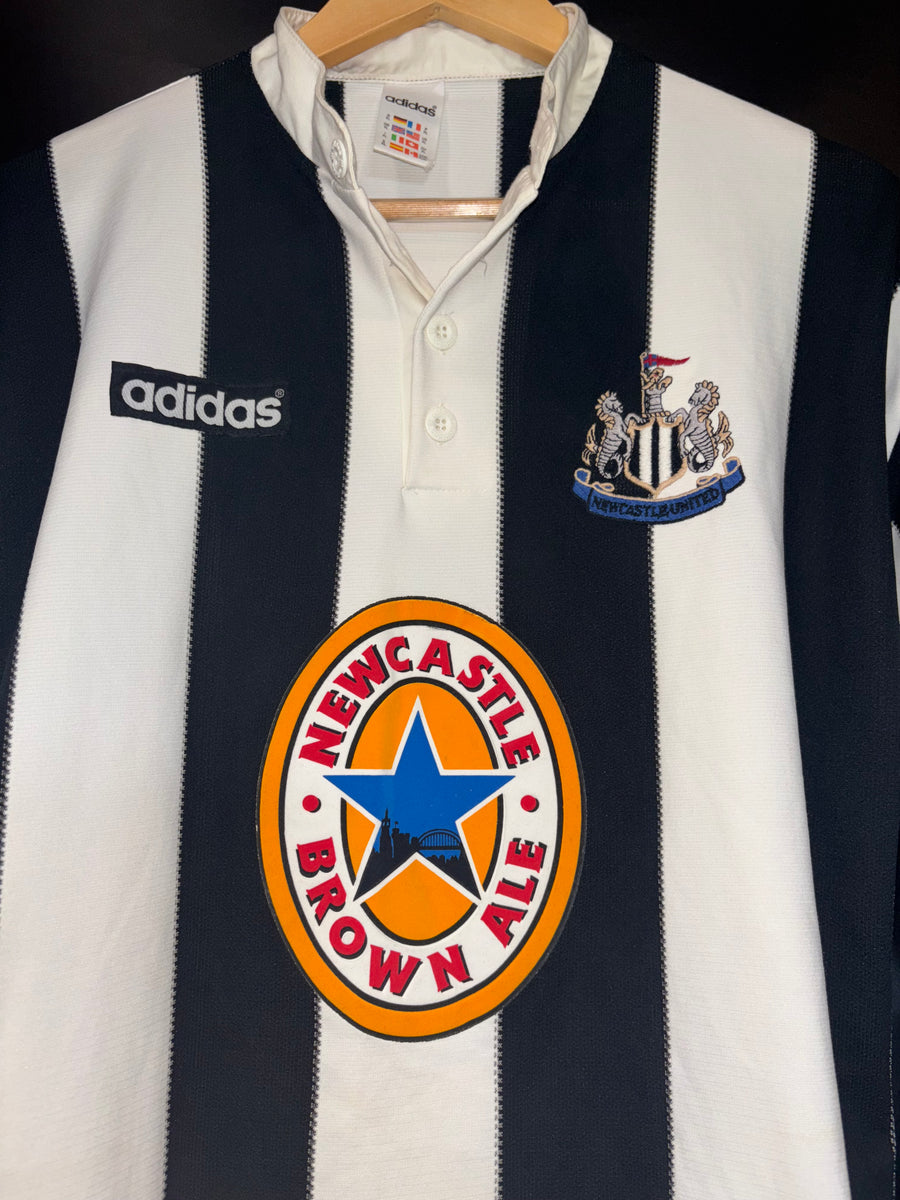 NEWCASTLE UNITED ASPRILLA 1995-1996 ORIGINAL JERSEY Size XL