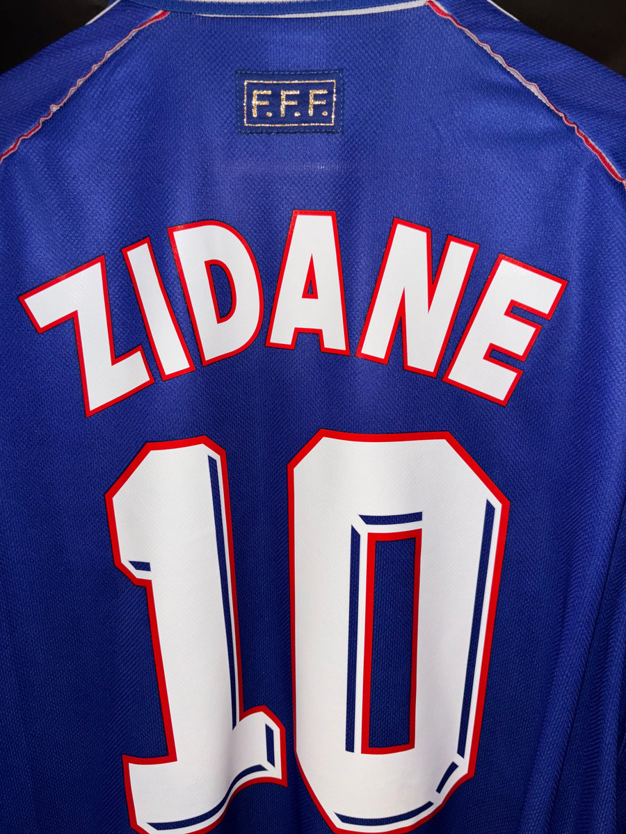 FRANCE ZIDANE 1998-1999 ORIGINAL JERSEY SIZE L