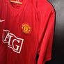 MANCHESTER UNITED RONALDO 2007-2008 ORIGINAL JERSEY Size XL