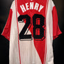 AS MONACO HENRY 1997-1998 ORIGINAL JERSEY SIZE XL
