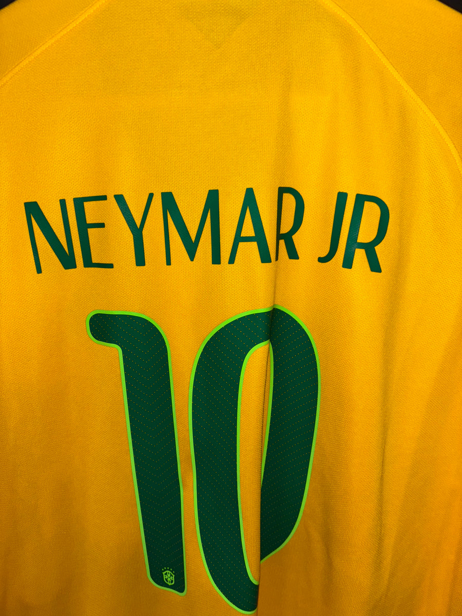 BRAZIL NEYMAR JR 2014-2015 ORIGINAL JERSEY SIZE XL