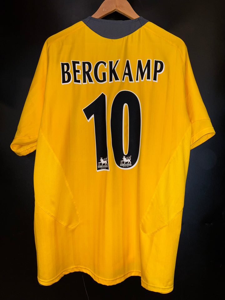 ARSENAL BERGKAMP 2005-2006 ORIGINAL JERSEY Size L
