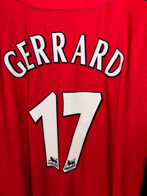 LIVERPOOL GERRARD 2002-2003 ORIGINAL JERSEY Size XL