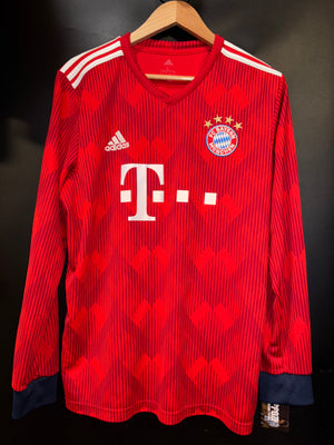 BAYERN MUNICH LEWANDOWSKI 2018-2019 ORIGINAL JERSEY Size L