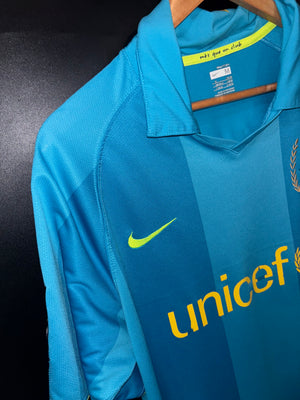 BARCELONA RONALDINHO 2007-2008 ORIGINAL JERSEY Size M