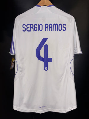 REAL MADRID RAMOS 2007-2008 ORIGINAL JERSEY Size M
