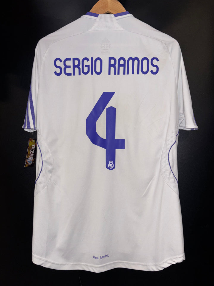 REAL MADRID RAMOS 2007-2008 ORIGINAL JERSEY Size M