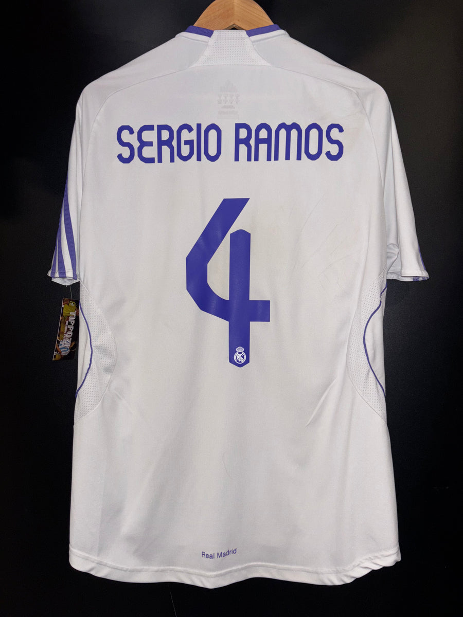 REAL MADRID RAMOS 2007-2008 ORIGINAL JERSEY Size M