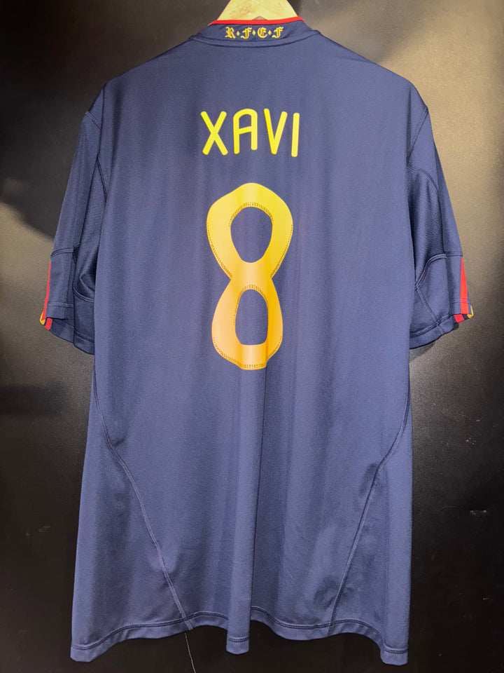SPAIN XAVI 2010-2011 ORIGINAL AWAY JERSEY Size XL