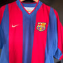 BARCELONA RIQUELME 2002-2003 ORIGINAL JERSEY Size M