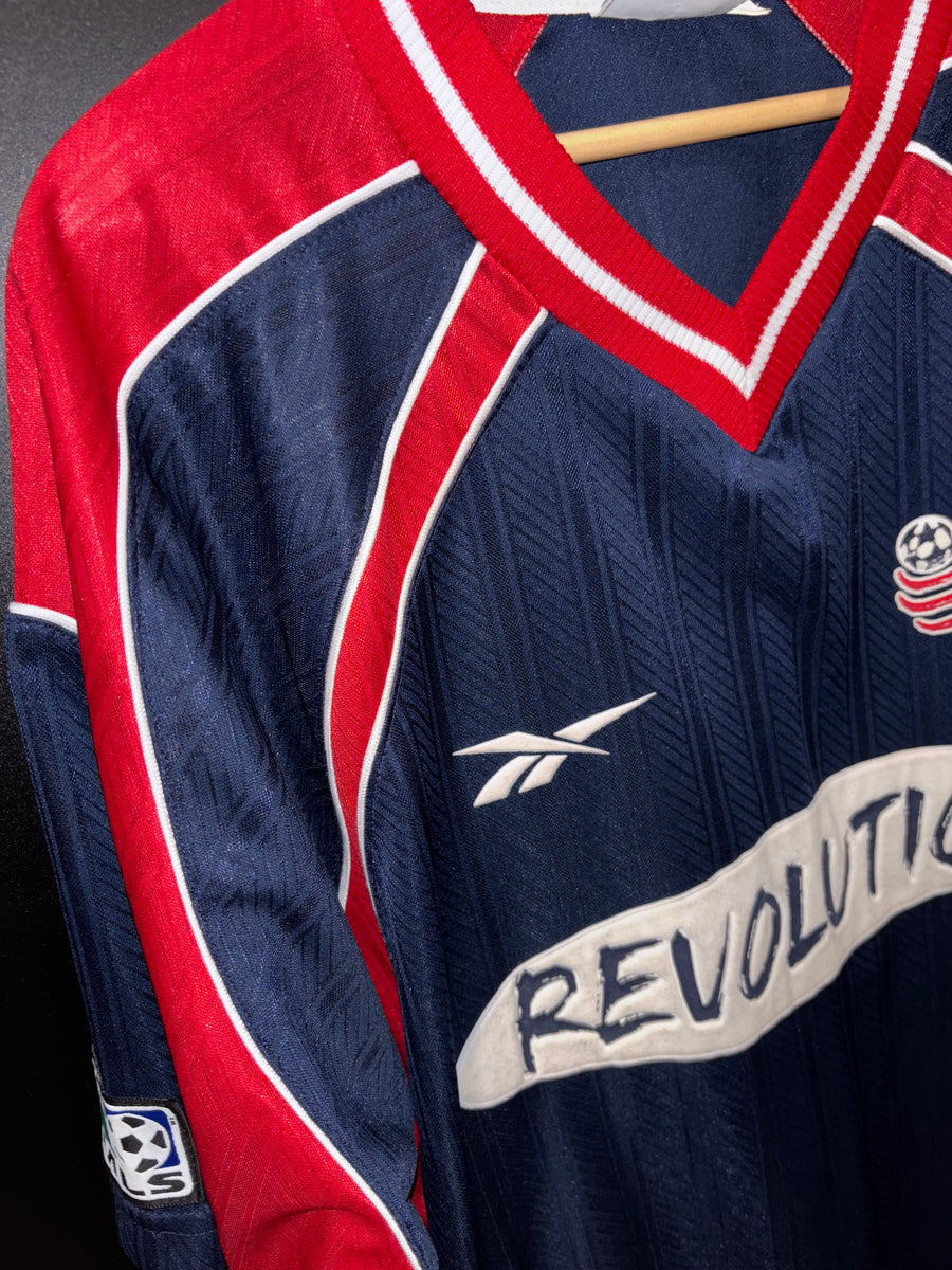 NEW ENGLAND REVOLUTION 1997-1998 ORIGINAL JERSEY Size L