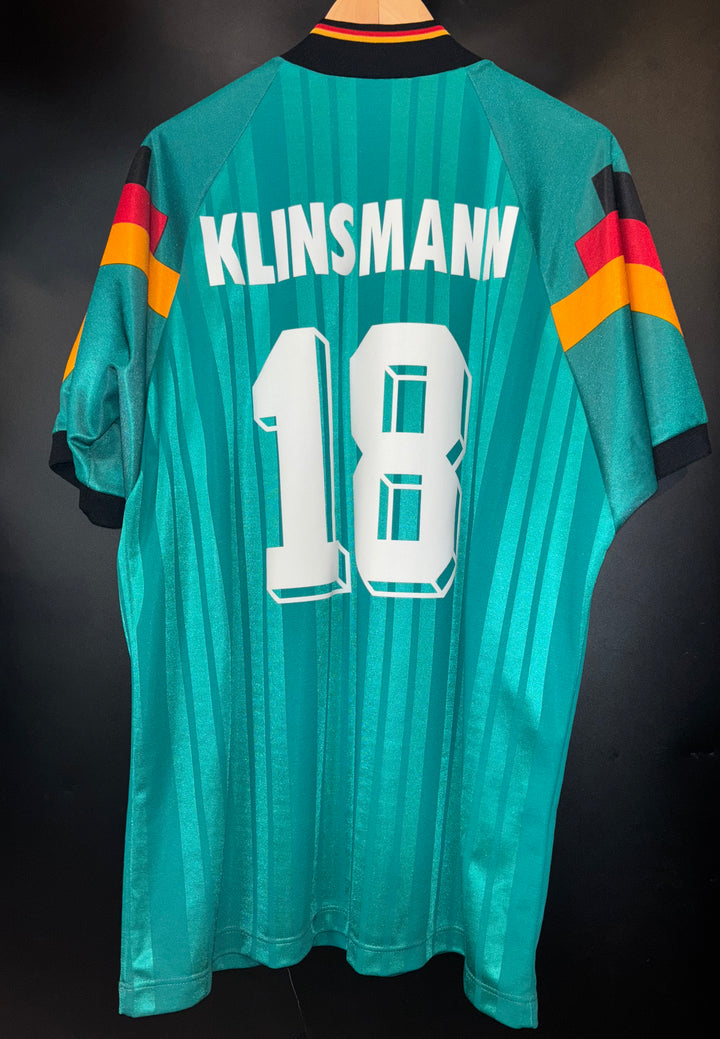 GERMANY KLINSMANN 1992-1993 ORIGINAL JERSEY Size XL