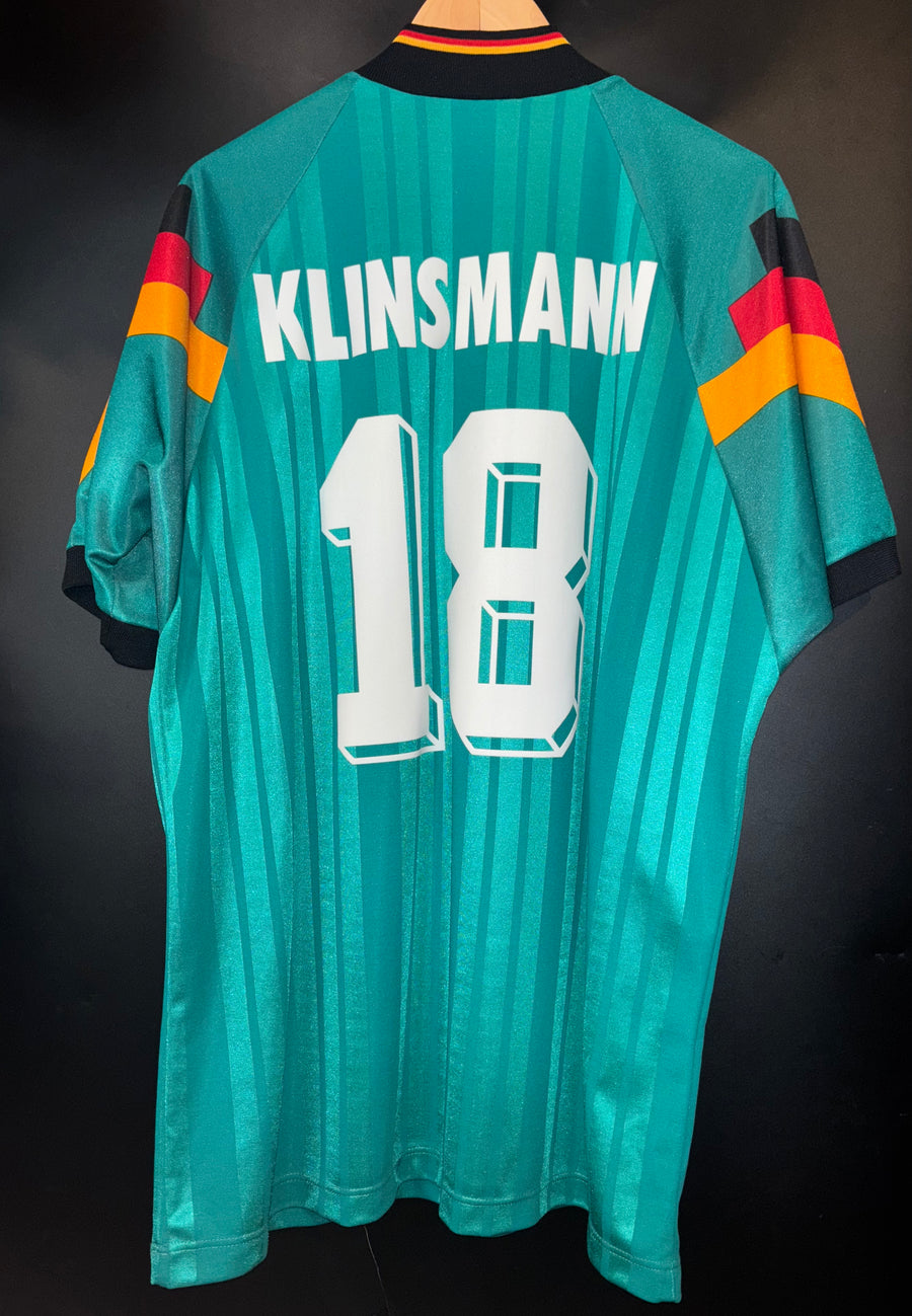 GERMANY KLINSMANN 1992-1993 ORIGINAL JERSEY Size XL