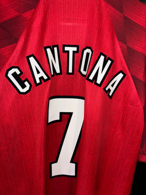 MANCHESTER UNITED CANTONA 1996-1997 ORIGINAL JERSEY Size XL