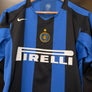 INTER MILAN ADRIANO 2004-2005 ORIGINAL JERSEY Size L