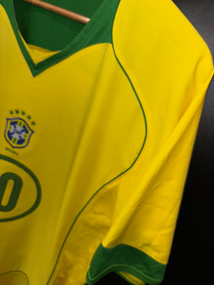 BRAZIL RONALDINHO 2004-2005 ORIGINAL JERSEY SIZE XL