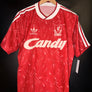 LIVERPOOL 1989-1990 ORIGINAL JERSEY SIZE M