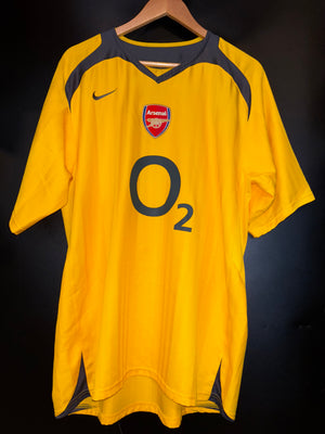 ARSENAL BERGKAMP 2005-2006 ORIGINAL JERSEY Size L