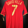SPAIN VILLA 2009-2010 ORIGINAL JERSEY Size L