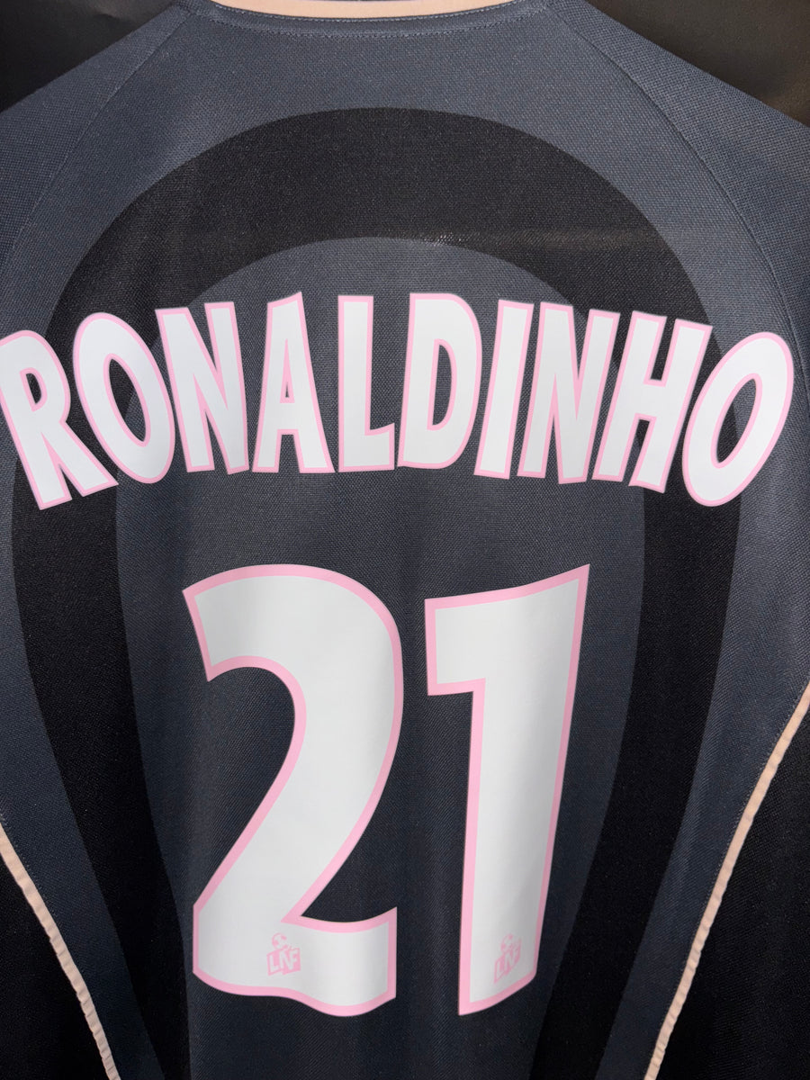 PSG PARIS SAINT GERMAIN RONALDINHO 2001-2002 ORIGINAL JERSEY SIZE M