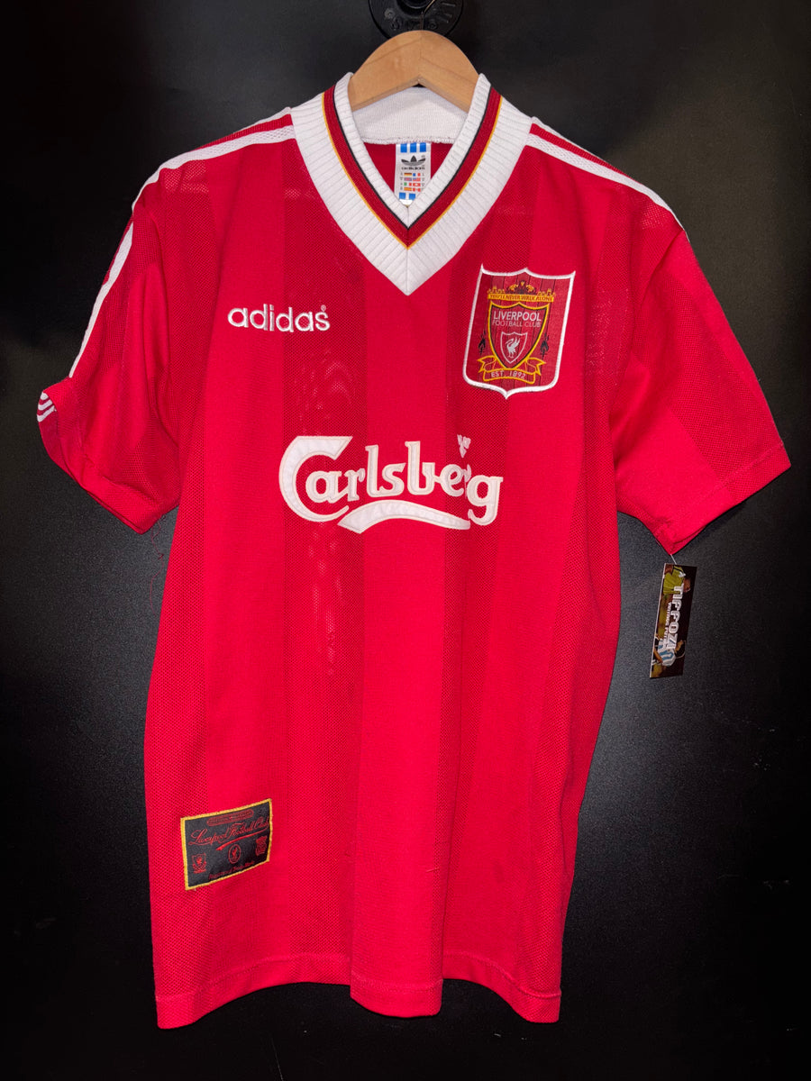 LIVERPOOL FOWLER 1995-1996 ORIGINAL JERSEY Size M