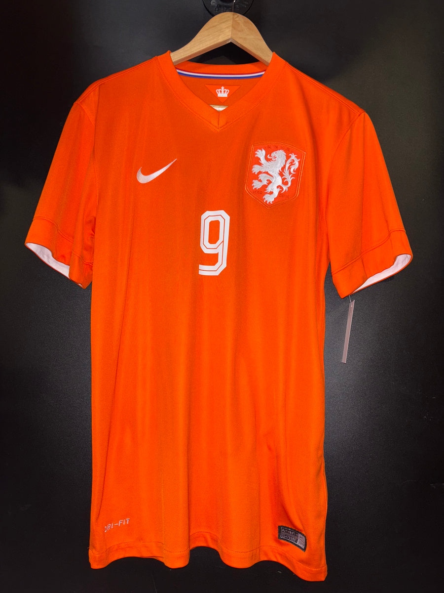 NETHERLANDS ROBIN VAN PERSIE 2014-2015 ORIGINAL JERSEY Size M