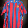 BARCELONA RONALDINHO 2005-2006 ORIGINAL JERSEY Size M