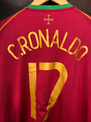 PORTUGAL RONALDO 2006-2007 ORIGINAL JERSEY Size XL