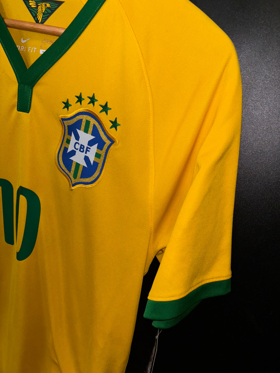 BRAZIL NEYMAR JR 2014-2015 ORIGINAL JERSEY SIZE S