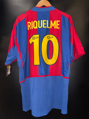 BARCELONA RIQUELME 2002-2003 ORIGINAL JERSEY Size XL