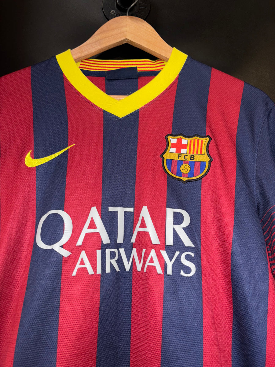 BARCELONA NEYMAR JR 2013-2014 ORIGINAL JERSEY Size M