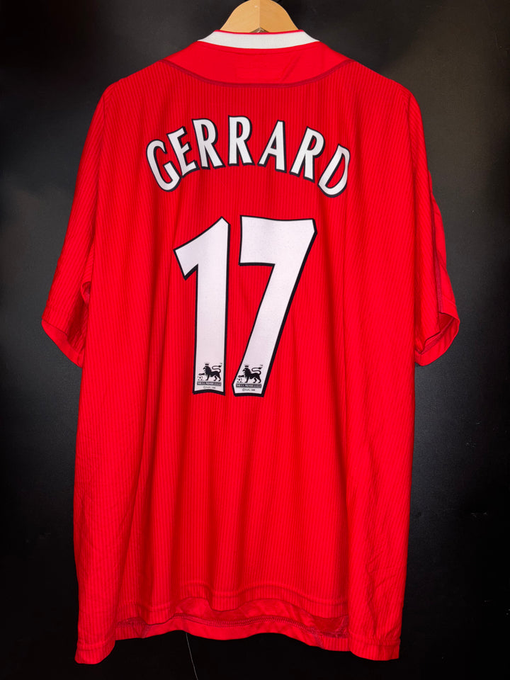 LIVERPOOL GERRARD 2002-2003 ORIGINAL JERSEY Size XL