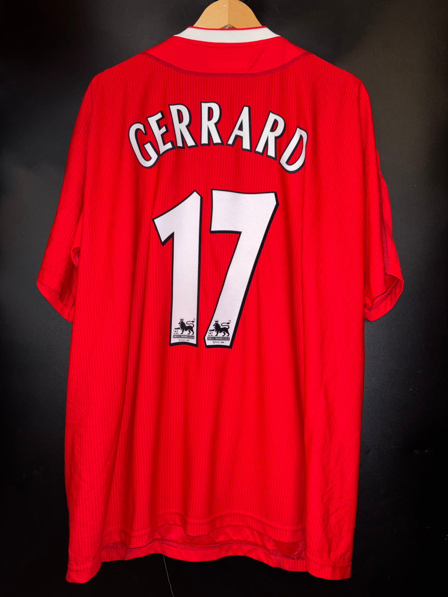 LIVERPOOL GERRARD 2002-2003 ORIGINAL JERSEY Size XL