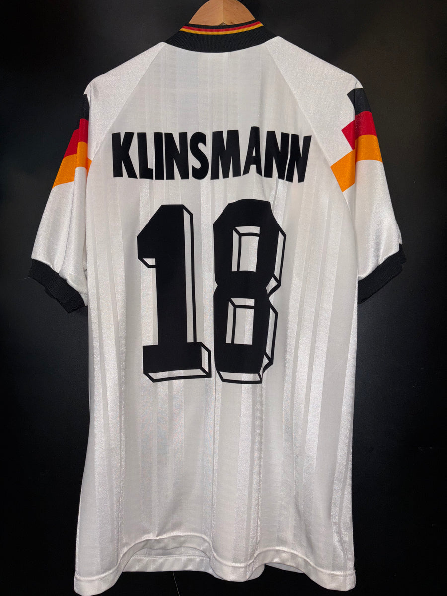 GERMANY KLINSMANN 1992-1993 ORIGINAL JERSEY Size XL
