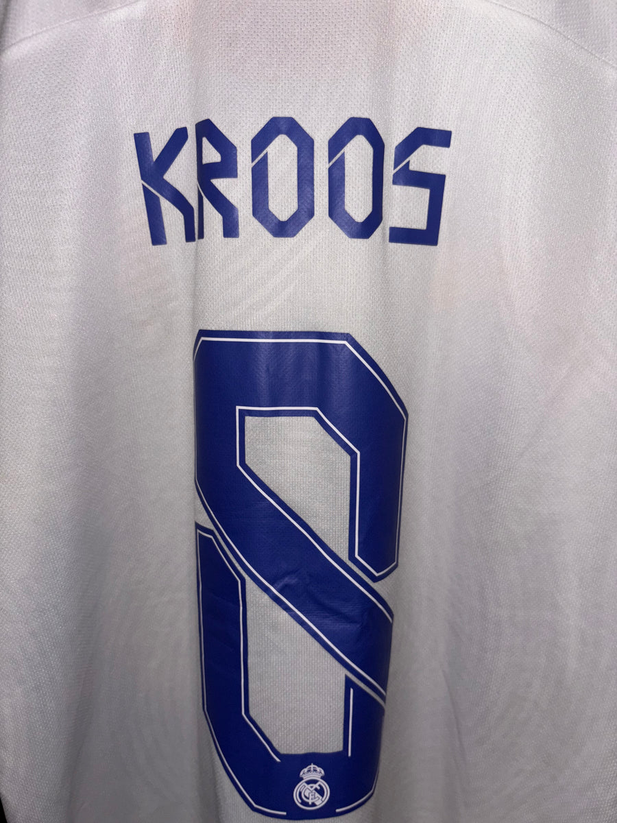 REAL MADRID KROOS 2021-2022 ORIGINAL JERSEY Size S