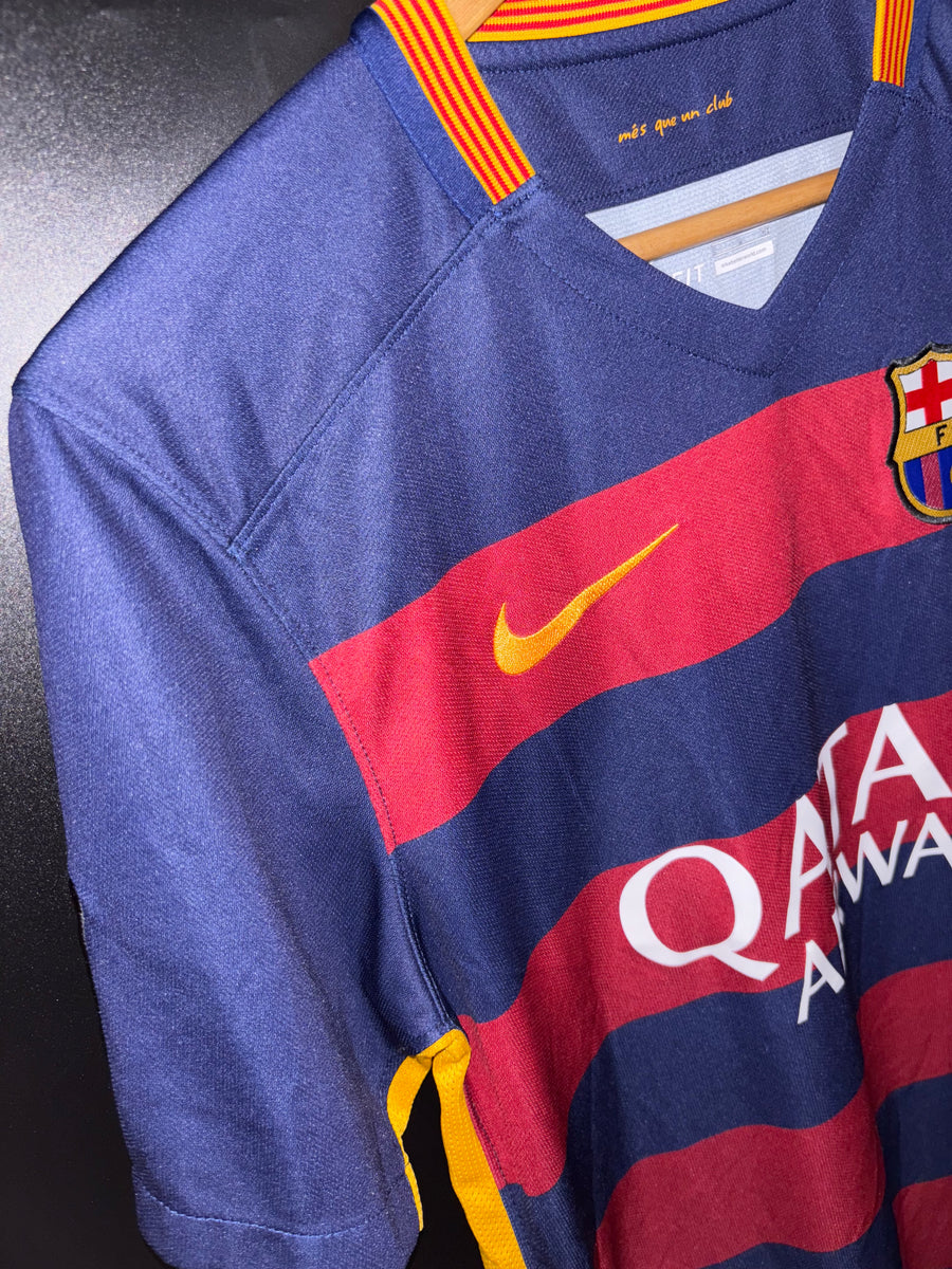 BARCELONA MESSI 2015-2016 ORIGINAL JERSEY Size S