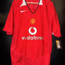 MANCHESTER UNITED RONALDO 2004-2005 ORIGINAL JERSEY Size XL