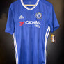CHELSEA HAZARD 2016-2017 ORIGINAL JERSEY SIZE L