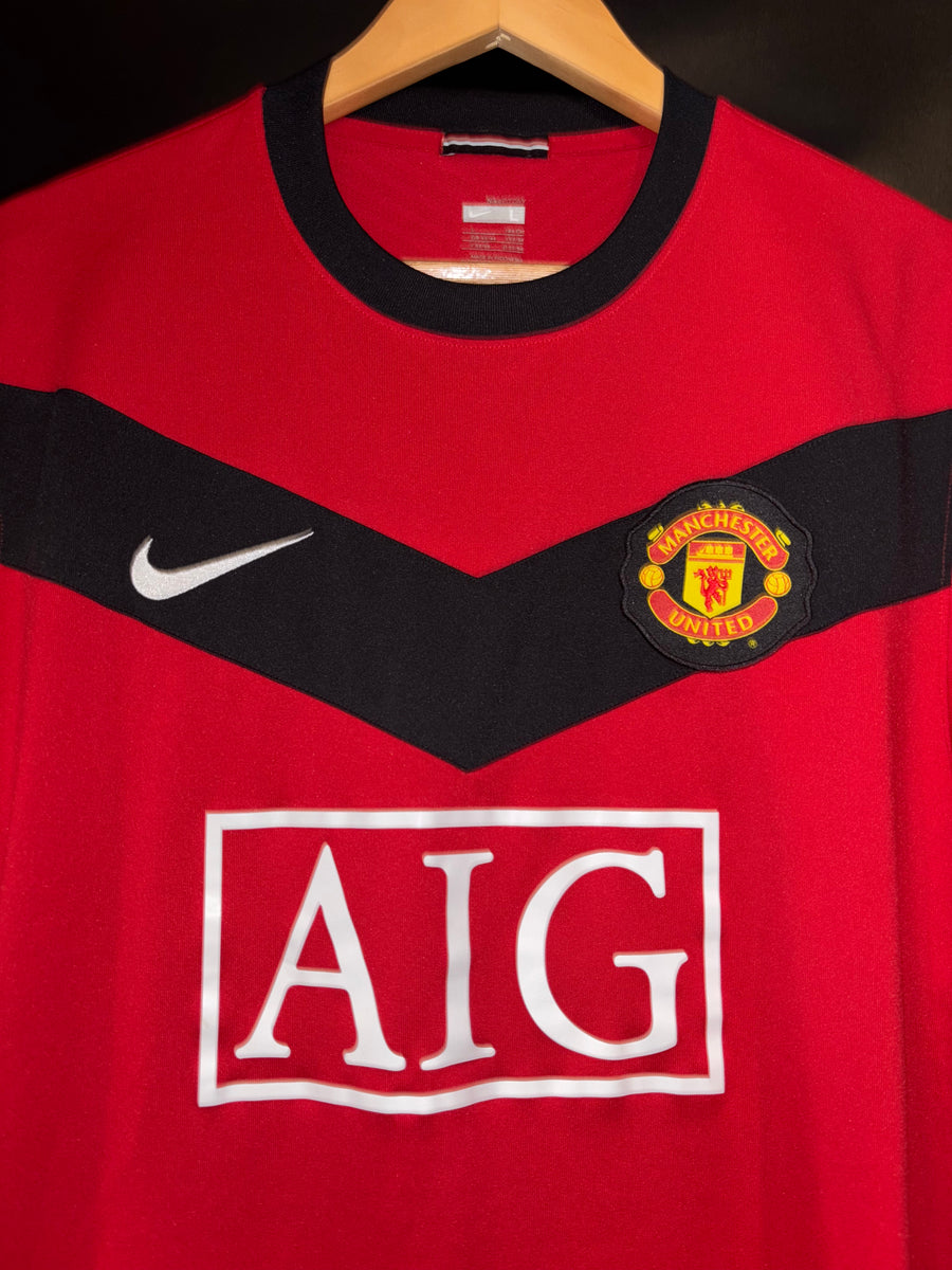 MANCHESTER UNITED VALENCIA 2009-2010 ORIGINAL JERSEY Size L