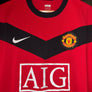 MANCHESTER UNITED VALENCIA 2009-2010 ORIGINAL JERSEY Size L